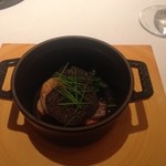 Point - 蝦夷鹿・新玉ねぎ＋トリュフコンソメスープ