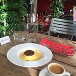 カフェ ラ・ボエム - エスプレッソとスイートポテトムース