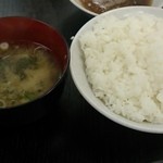 だるまの天ぷら定食 大野城店 - ご飯（中）