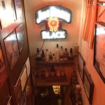 Oasis - H28.3　階段で地下1階へ