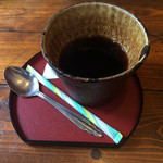 お台所 と金 - 海峡・お刺身ランチ ¥1,000 に付くコーヒー