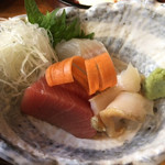 海峡・お刺身ランチ ¥1,000 のお刺身
