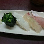 舟人 - 〆のお寿司