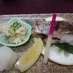 舟人 - 太刀魚の塩焼き