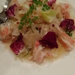 オルケスタ - ホタテとズワイガニのマリネ