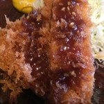 Miyoshi - ソースかけても美味しそうな外観です【料理】 