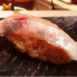 鮨 とかみ - 2016.3.  疣鯛の昆布〆