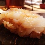 鮨 とかみ - 2016.3.  墨烏賊のゲソ