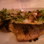 The Sea Fire Grill - 白身魚のオリーブオイルなんたら・・