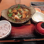 Ootoya - チキン味噌かつ煮定食８４８円