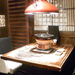 けむり屋 牛力 - 座りやすい椅子でした♪