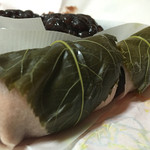 群林堂 - 桜餅
      豆大福/桜餅(こし)/おはぎ(粒餡)/かのこ/2016/03/20(日)購入品