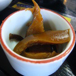ひだ路元起 - 鮑茸の時雨煮
