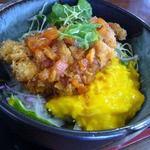 ひだ路元起 - 鶏トマト丼