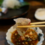 田吾作 - 薄造りで包んで