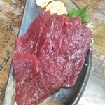 にく友食堂 - 馬刺し