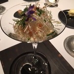 Point - ホワイトアスパラガスと生うに