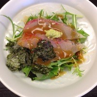 京都和久傳 - イシモチの刺身サラダ仕立