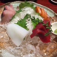 WA-DINNER き - 桜鯛入りお造り五点盛り