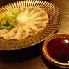 ばんしゅう港 - 料理写真:ひらめの薄作り