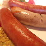 森のソーセージレストラン ベルツ - ボイルタイプです・・