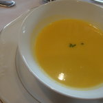 レストラン ラ・ペーシュ - カボチャのスープ