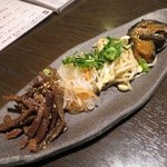 焼肉ノ、シアン - ナムルの盛り合わせ