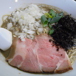 麺処 晴 - 濃厚そば（背黒２種）７８０円