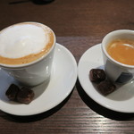 オステリア・オリエーラ - 28年3月　カプチーノ　&　エスプレッソ
