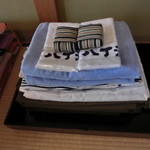 八丁ノ湯 - バスタオルに浴衣