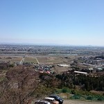 水晶庵 - 浴室露天風呂からもこの風景が見えます（2016.3撮影）