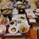 八丁ノ湯 - ２０１０年７月の夕食