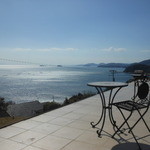 ラ・チチ - テラス席から見える瀬戸内海の風景　2016.3