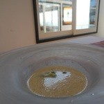 ラ・チチ - オイスターコース　クラムチャウダー　2016.3