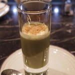 Toshi Yoroizuka - アヴァン・デセール ほうれん草とジャガイモのスープ