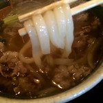 Yajiro bei - ちょい柔めの手打ち太麺  これまた美味い(o^^o)♡