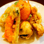 よねさん - 春野菜の天ぷら盛り合わせ