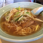 中華菜家 黄河 - ねぎしょうゆラーメン