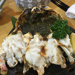 宿守屋寿苑 - 加能蟹焼き