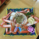 宿守屋寿苑 - 加能蟹蒸し