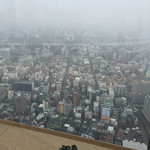 ラ・ソラシド フードリレーションレストラン - 雨上がりの31階からの展望。