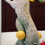 ラ・パティスリー・ベルジュ - チョコレートで出来てるそうです。
      