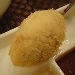 ワインと串揚げ こぱん - 石垣牛フィレステーキ。