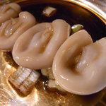 もつ焼き じんちゃん - コブクロ刺