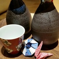 賛否両論 名古屋 - 2016.2 ディナー　2合頼んだら1合徳利が2つ。
