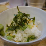 福島壱麺 - ☆〆のわさび飯(#^.^#)☆