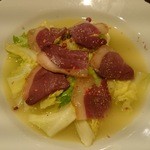 びすとろぼんてん - 鴨とキャベツの温サラダ