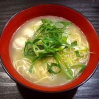 侘家古暦堂 祇園花見小路本店 - 九条ネギと鶏つくねのかしわ汁そば