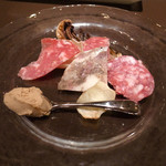 ビンゴ - サラミの盛り合わせ