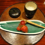 草喰 なかひがし - 大徳寺納豆・甘酒・生麩・生姜・苺